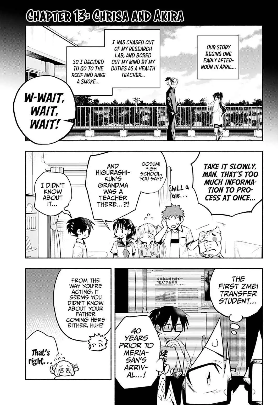 That Dragon (exchange) Student stands out more than me Chapter 13 4